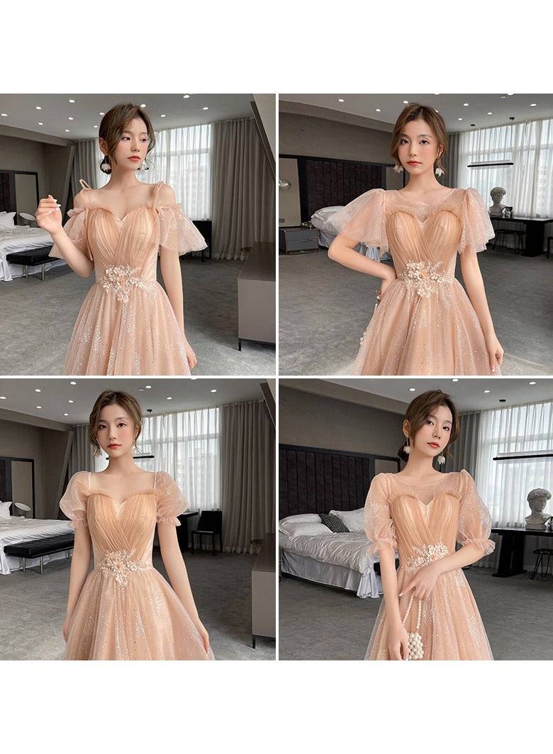 KUYING New Fashionable and Elegant Bridesmaid Dress  - Image 3
