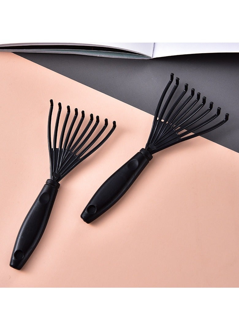 متجر الفرح طقم مكون من قطعتين من فرشاة تنظيف المشط الهوائية، منظف شعر المشط، أدوات التنظيف، فرشاة تنظيف المشط بالتدليك، مستلزمات تنظيف المشط - Image 1