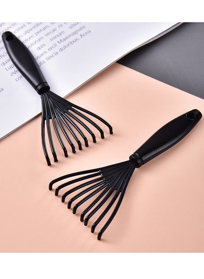 متجر الفرح طقم مكون من قطعتين من فرشاة تنظيف المشط الهوائية، منظف شعر المشط، أدوات التنظيف، فرشاة تنظيف المشط بالتدليك، مستلزمات تنظيف المشط - Image 3