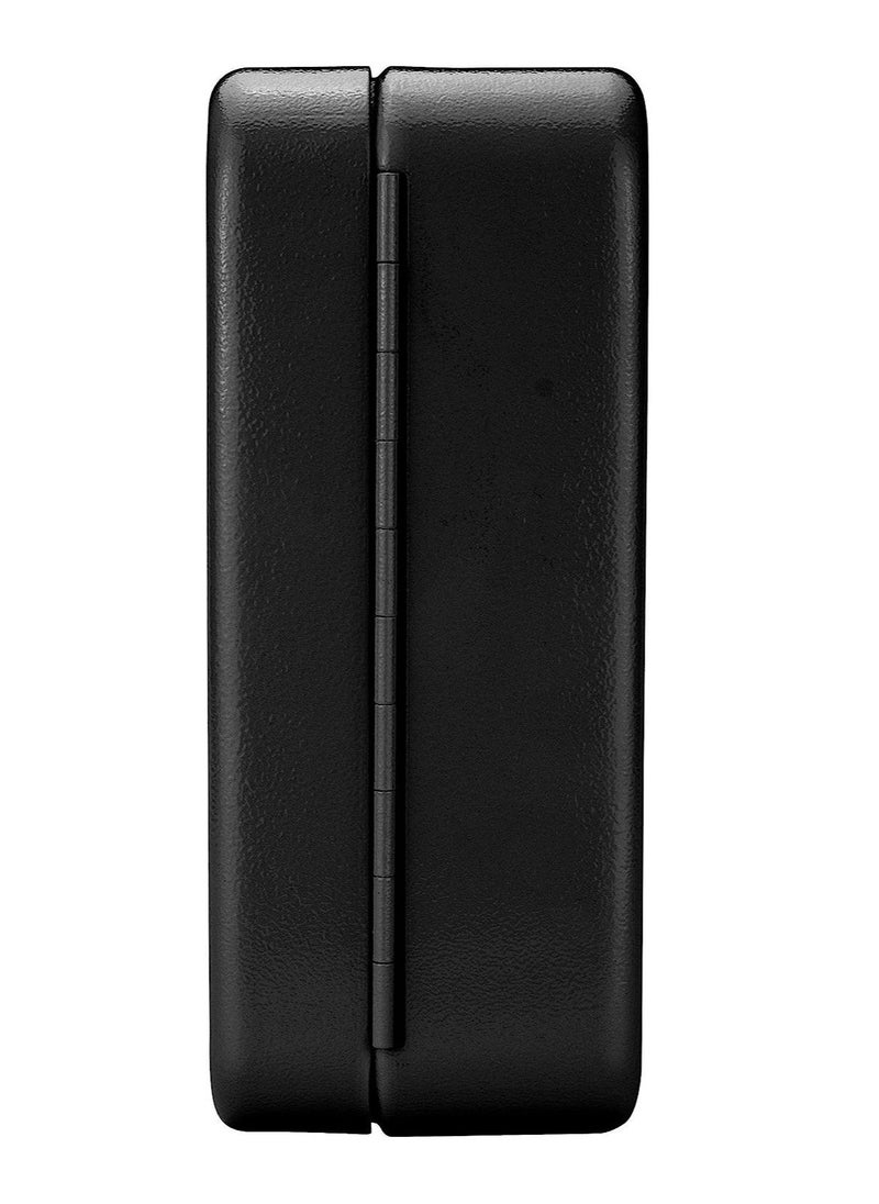Rubik - Key Cabinet Wall Mount Design with Key Lock, Secure Metal Key Safe Box, Best Wall Mounted Key Safety Box Cabinet Design (20 Key Capacity) Black - Image 1