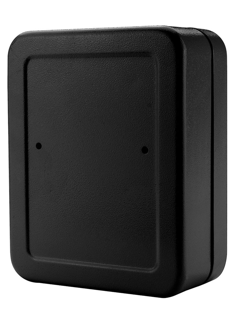 Rubik - Key Cabinet Wall Mount Design with Key Lock, Secure Metal Key Safe Box, Best Wall Mounted Key Safety Box Cabinet Design (20 Key Capacity) Black - Image 1