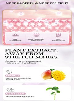 RtopR Mango Pregnancy Scars Cream For Maternity Repair Stretch Marks Enhance Skin Elasticity, Can Promote Cell Regeneration, Repair Necrotic Cells, Designed For Mother's Stretch Marks  - Image 3