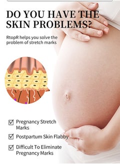 RtopR Mango Pregnancy Scars Cream For Maternity Repair Stretch Marks Enhance Skin Elasticity, Can Promote Cell Regeneration, Repair Necrotic Cells, Designed For Mother's Stretch Marks  - Image 2