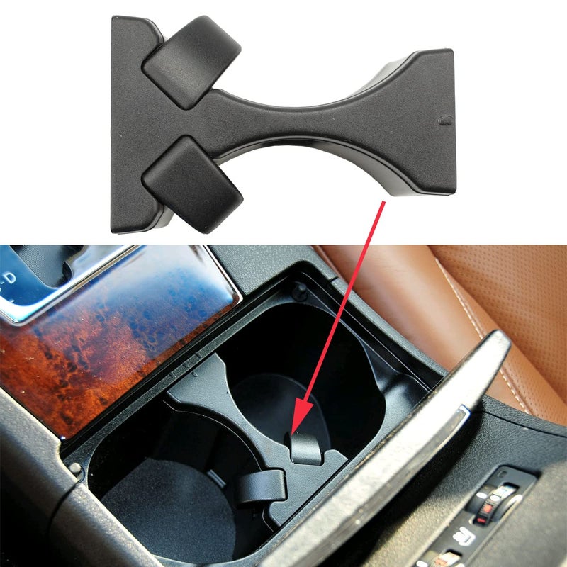 RLB-HILON Cup Holder Insert Compatible with Lexus ES350 20007 2008 2009 2010 2011 2012 Year, Cup Holder Divider - Image 2