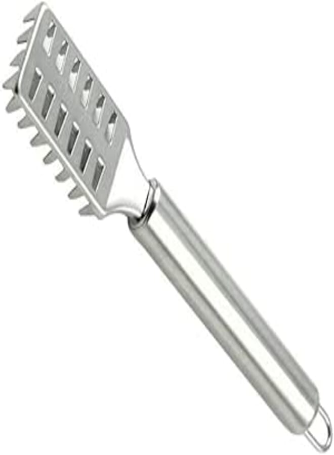 Spaceshoop Generic cleaning fish skin steel fish scales brush shaver Remover Cleaner Descaler Skinner Scaler 1Pcs kitchen tool HD0035