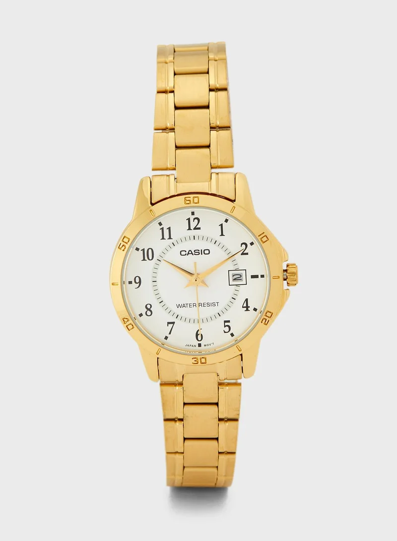 CASIO Ltp-V004G-7Budf Analog Watch