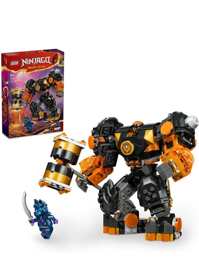 LEGO 71806 Cole's Elemental Earth Mech V29 - Image 1