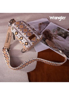 Wrangler Aztec Sling Bag Southwest Crossbody Bags Trendy Chest Bag For Women Shoulder Bag Lgwg2205210Tn  - Image 5