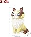 Larcele Cat Micro Building Blocks Animal Set DIY Mini 3D Building Toy Bricks Kit1160 Pieces KLJM05 Ragdoll - Image 4