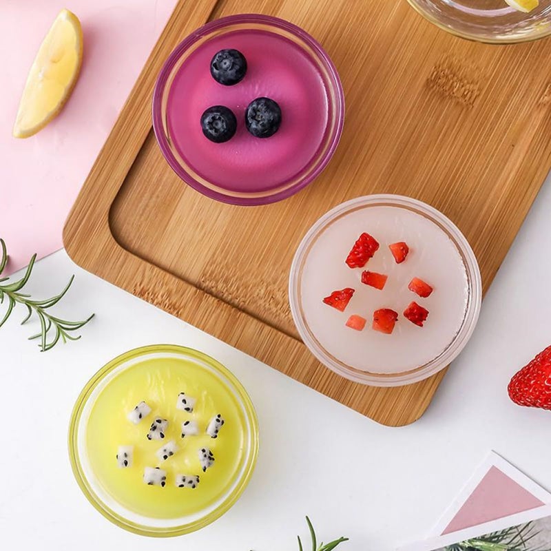 10 Piece 70ml Small Glass Bowls Set for Snacks Desserts Sauce Salad Prep - Image 5