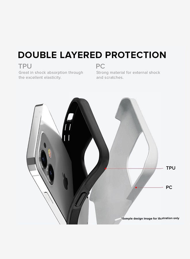 Stylizedd غطاء Tough Pro Series لهاتف آبل آيفون 11 - طبقة مزدوجة هجين PC TPU غطاء مخصص مع حماية TPU داخلية - لمسة نهائية غير لامعة - فريق كرة القدم - فرنسا - اسم اللاعب - بنزيمة - Image 4