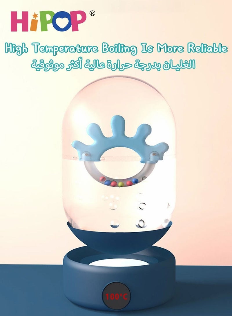 HIPOP 13 pcs Baby Rattle Toy With Individual Packaging,Infant Teething Toys,Grab and Spin Rattles Sensory Toy Set,Food Grade Silicone Material,Newborn Toys Gift Early Educational Toy Set - Image 4