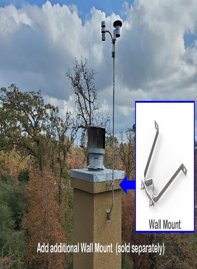 imbesel Heavy Duty Wall Mount 5 1/2" Stand Off Wall Mast Mount - Image 4