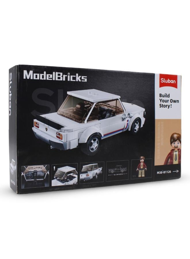 Sluban Model Bricks Classic Car - 277Pcs - Image 2