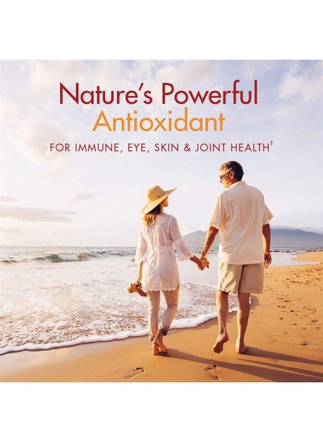 Nutrex Hawaii - Nutrex Hawaii, BioAstin Hawaiian Astaxanthin - 4mg, Hawaiian Grown Premium Antioxidant - Supports Recovery from Exercise + Joint, Skin, Eye Health Naturally, 60 Count - Image 1