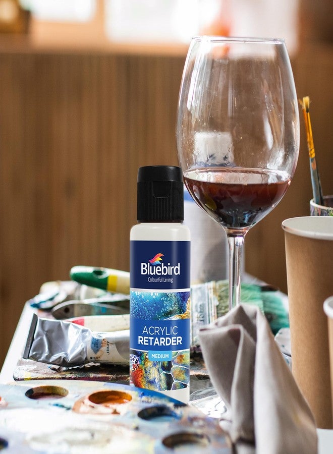 BLUEBIRD Acrylic Paint Retarder 3.4 Fl. Oz. / 100 ML, Artist Colors Acrylic Retarder, Additive Medium - Image 5