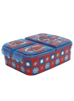 MARVEL MARVEL MULTICOMPARTMENT SANDWICH BOX SPIDERMAN ARACHNID GRID  - Image 1