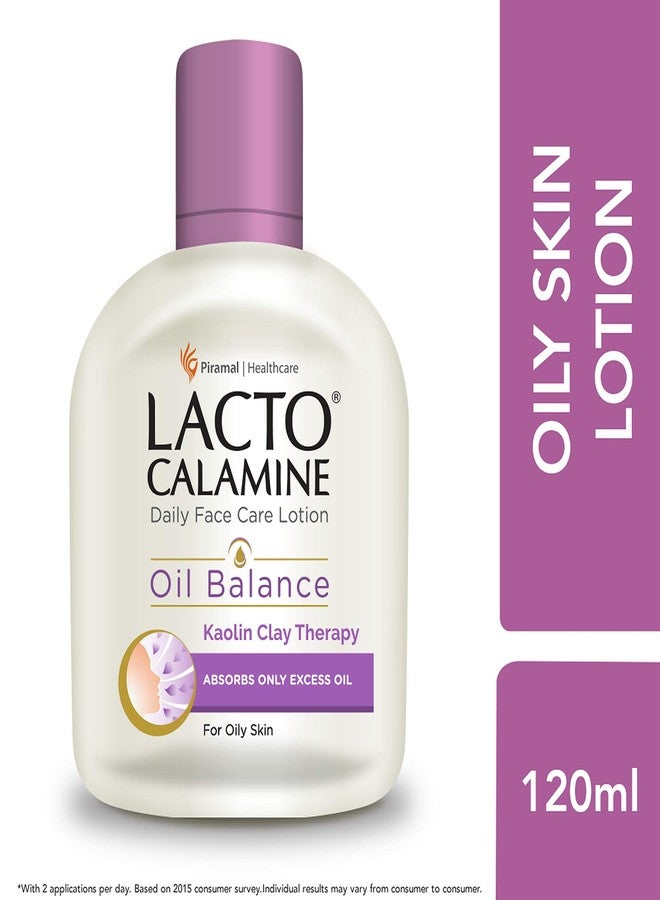 Lacto Calamine Face Lotion for Oil Balance - Combination to Normal Skin - 120 ml And Lacto Calamine Face Lotion for Oil Balance - Oily Skin - 120 ml - Image 3