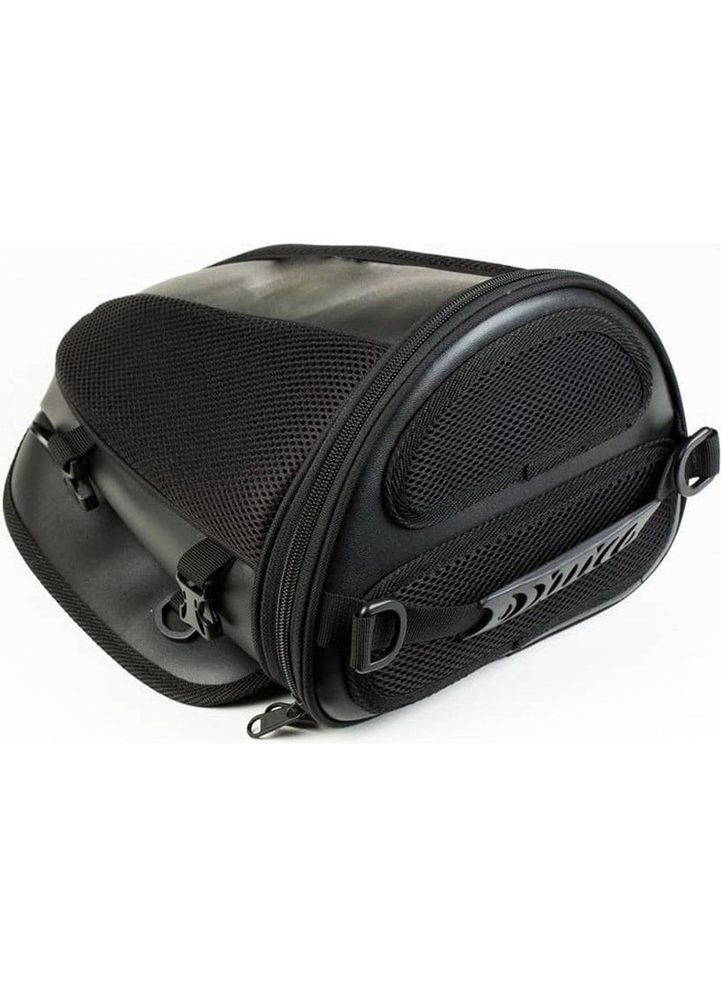 Ebakbak Motorcycle Racing Rear Tail Seat Bag Artificial Leather and Reinforced Impertex Fabric Motor Bag  - Image 1