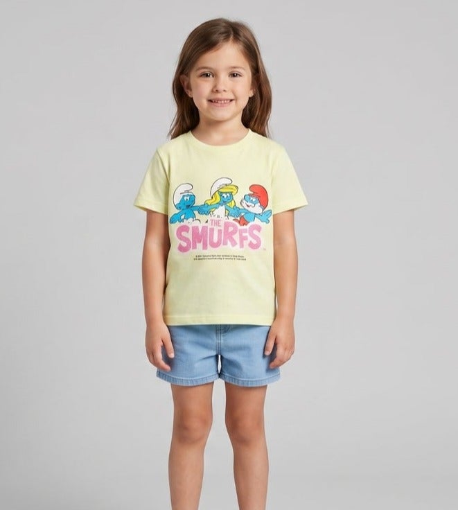 THE SMURFS Smurfs Girls T-Shirt - Image 1