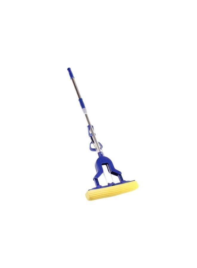 Stainless steel absorbent sponge mop with telescopic handle - Image 2