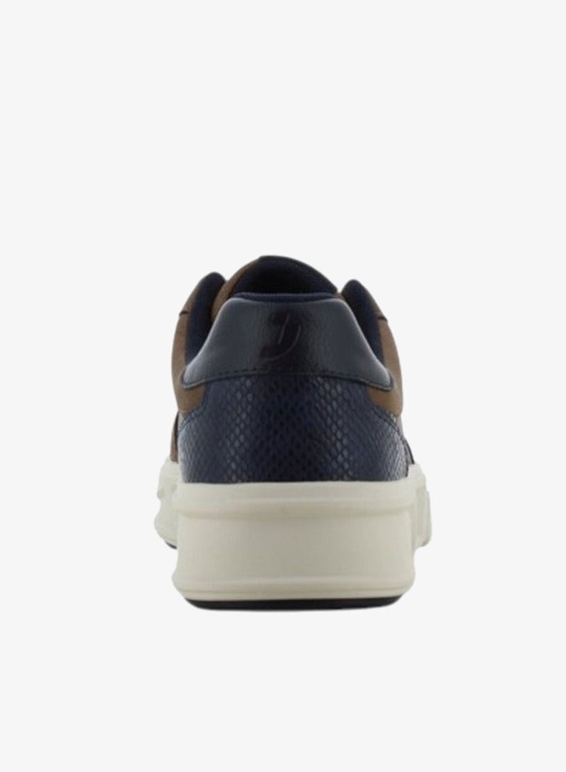 SJ Men's Panelled Lace-Up Closure Sneakers - 636102-692 - Image 4