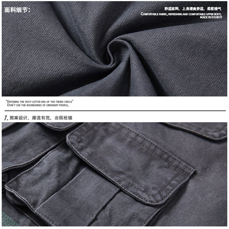 Unisex Classic Denim Jeans Loose Fit Daily Outdoor Wear - Image 5