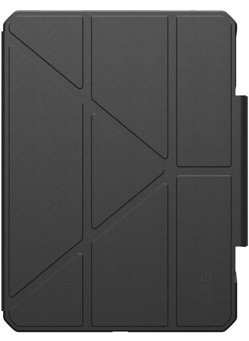 Urban Armor Gear - UAG Essential Armor for iPad AIR 11 inch Case Cover (2024) M2 Folio with Pencil Holder and Adjustable Multi-Angle Viewing Stand - Black - Image 1