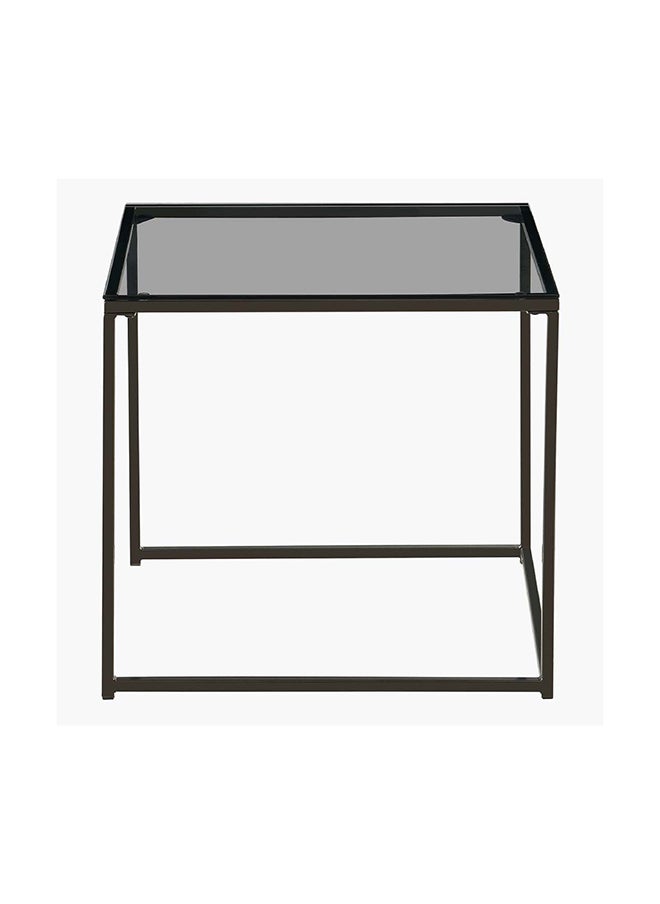 Home Box Melody 3-Piece Glass Top Nesting Table Set 58 x 52 x 46 cm  - Image 2