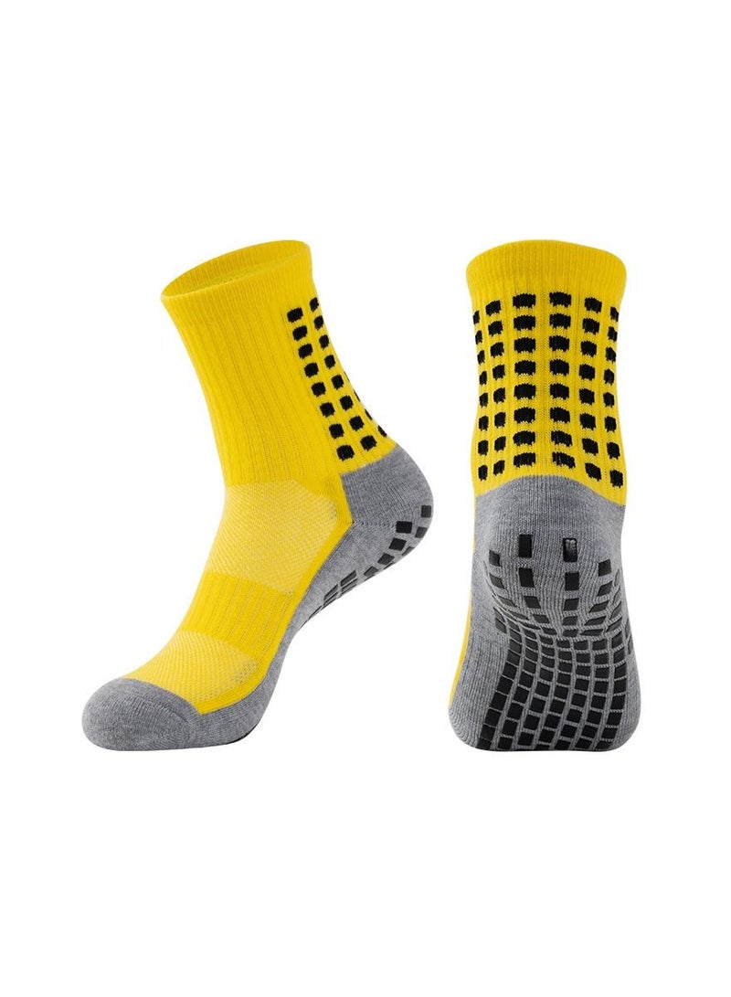 Loquat Anti Slip Mid Calf Sport Socks