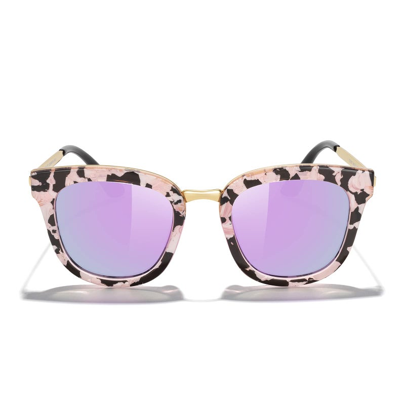 MERRY'S Girls Cat Eye Sunglasses for kids Children Polarized Sunglasses S7001 (Purple, 46) - Image 1