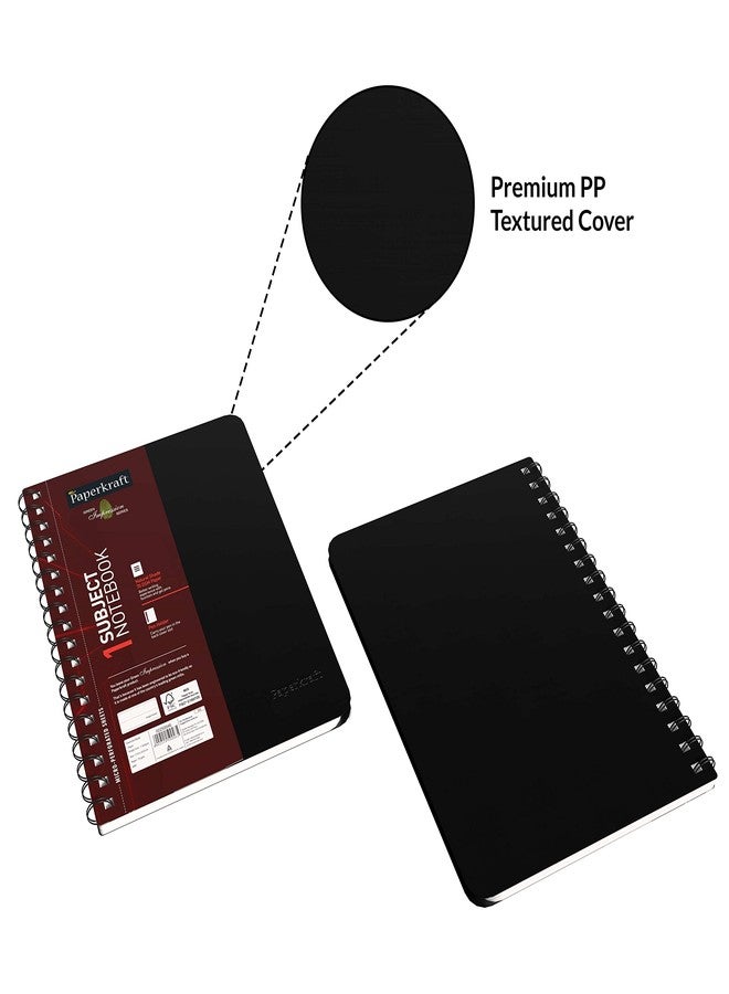 Paperkraft Green impression 1 Subject WIRO binding Notebook - Single line, 160 pages, 176 mm x 250 mm - Image 4