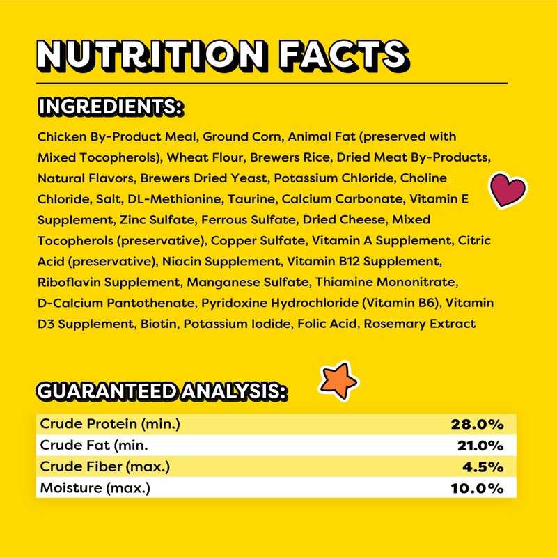 Temptations Jumbo Stuff Crunchy and Soft Cat Treats, Tasty Chicken Flavor, 14 oz. Tub - Image 5