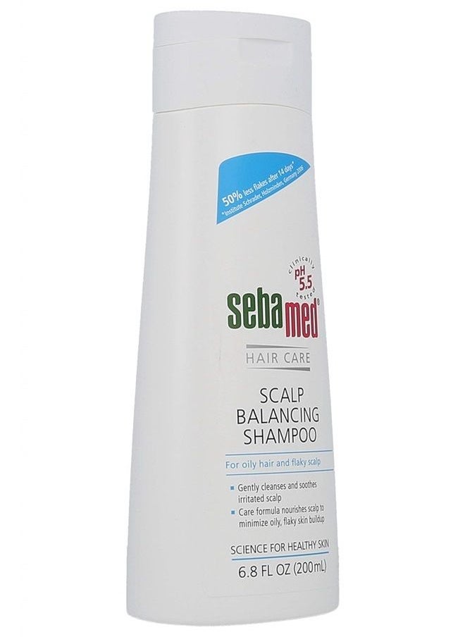 Sebamed Scalp Balancing Shampoo - Gentle Hair Care for Oily and Flaky Scalp (200mL) - Made in Germany