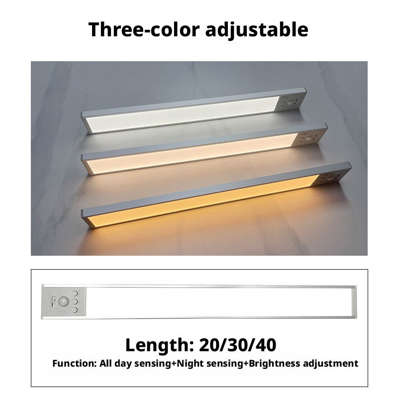 Smart Motion Sensor LED Night Light, Rechargeable, for Cabinet - Image 4