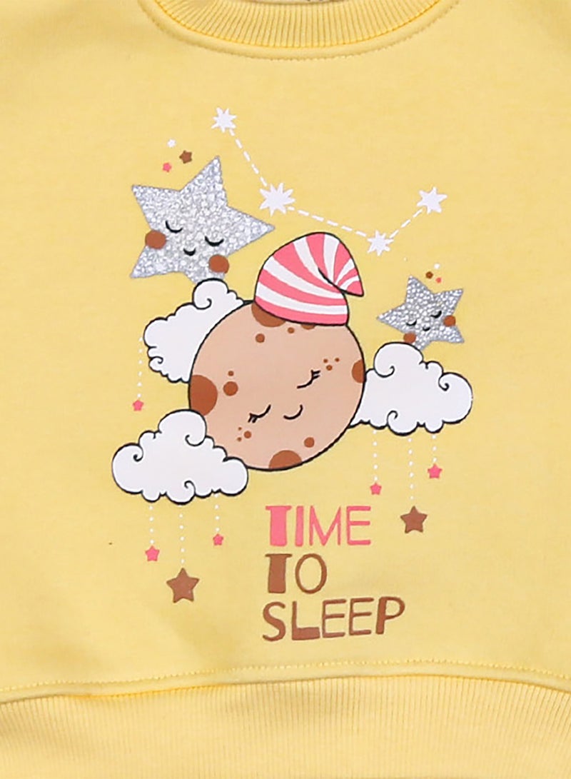 زيركون بيجامة شتوي لحديثي الولادة - 1265 - Image 2