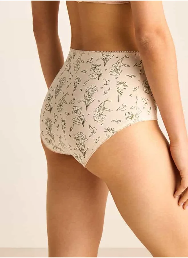 فاف Set of 5 - Assorted Full Briefs with Elasticated Waistband