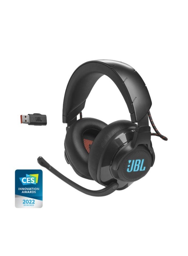 JBL Quantum 610 Wireless Over-Ear Gaming Headset - Black - Image 1
