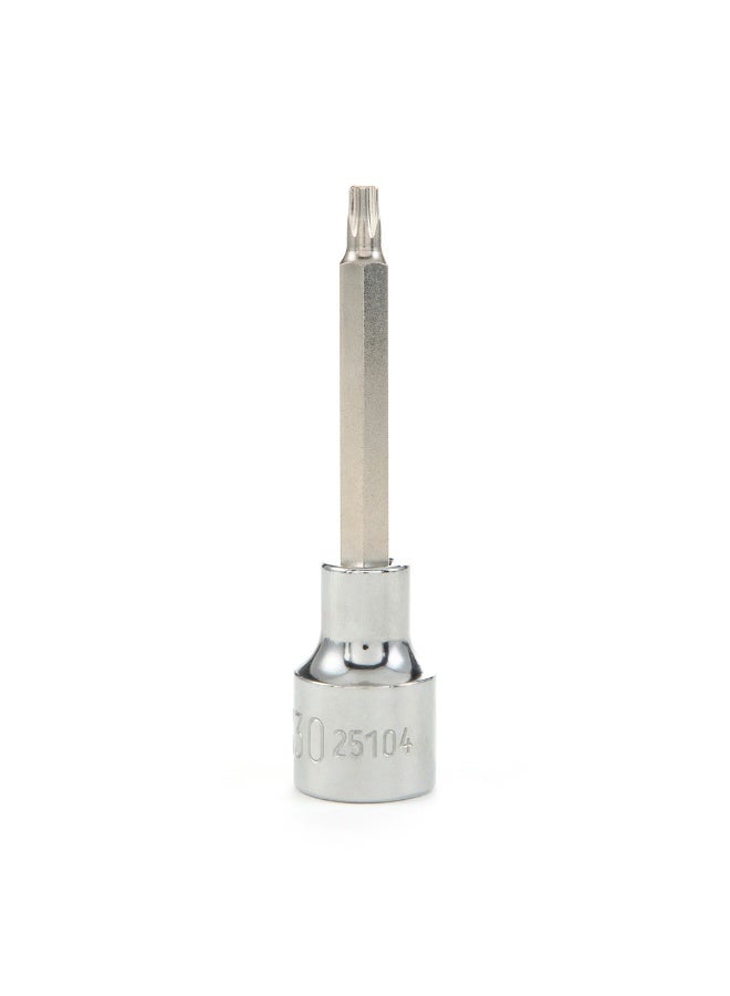 Sata SATA GL25101 1/2" Drive Long Torx Bit Socket T20 - Image 1
