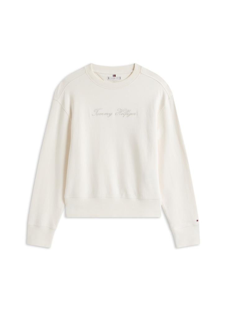 TOMMY HILFIGER Graphic Crew Neck Sweatshirt - Image 4