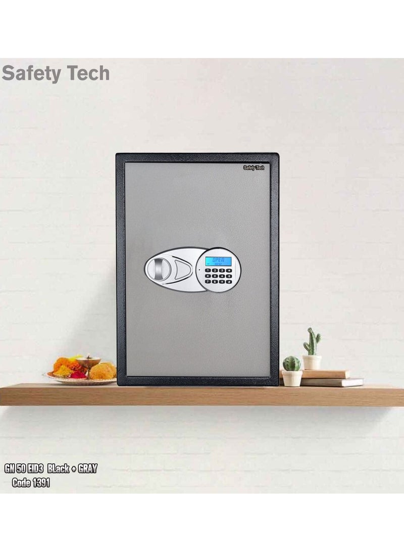 Safety Tech Safety Tech GN 50 EID3 Electronic Safe with Combination Codes and Illuminated Display  - Image 4