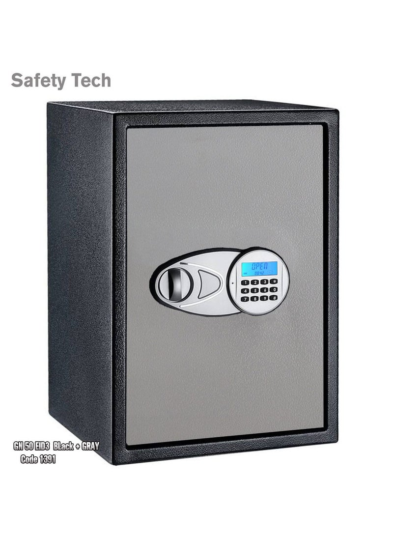Safety Tech Safety Tech GN 50 EID3 Electronic Safe with Combination Codes and Illuminated Display  - Image 2