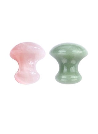 2pcs Natural Rose Quartz/Green Aventurine Mushroom-Shape Gua Sha Guasha Scraping Massage Tool Sets Board for Spa Relaxing Meditation - pzsku/Z69759768EF512A896C2FZ/45/_/1690883940/3689a29b-be86-4545-b5b2-defa61d5cf42