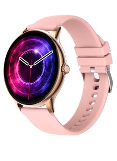 Zoom Plus Bluetooth Calling Full Touch Display Multi-Function Smartwatch For Men & Women Pink  - Image 1