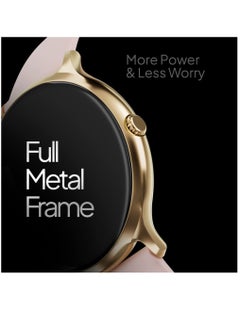 Zoom Plus Bluetooth Calling Full Touch Display Multi-Function Smartwatch For Men & Women Pink  - Image 4