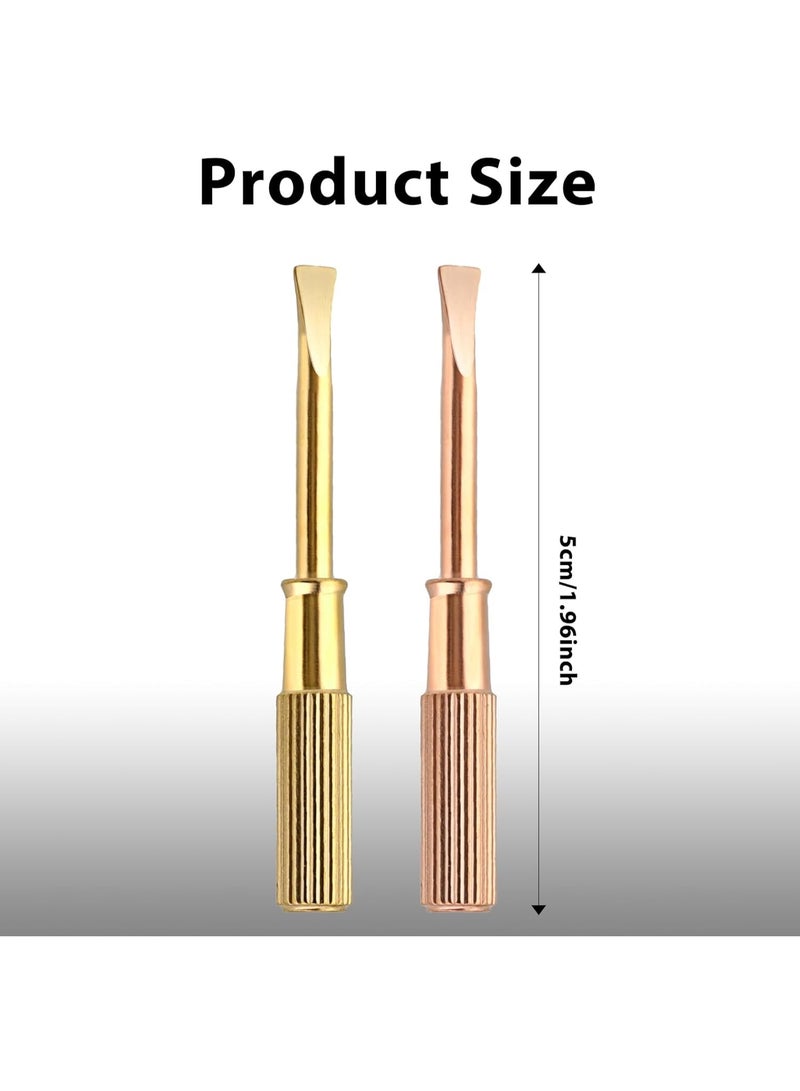 SUNSAR 2pcs Mini Screw Driver Jewelry Repair Tools slotted screwdriver for Bracelet Bracelet Repair Screwdriver Tools - Image 2