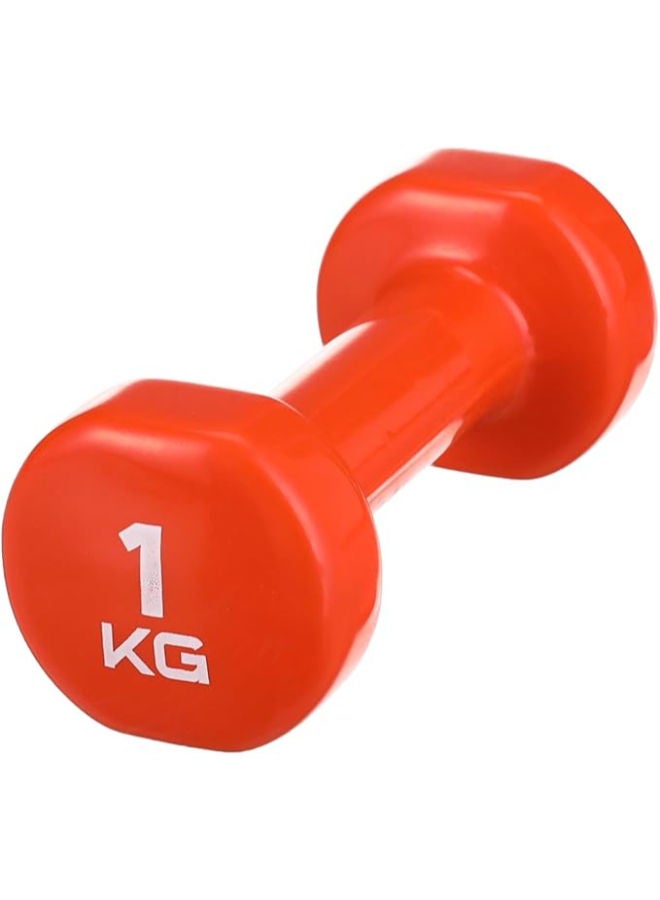 Liveup Sports Classical Head Vinyl Dumbbell Set Ls2001 - Image 1