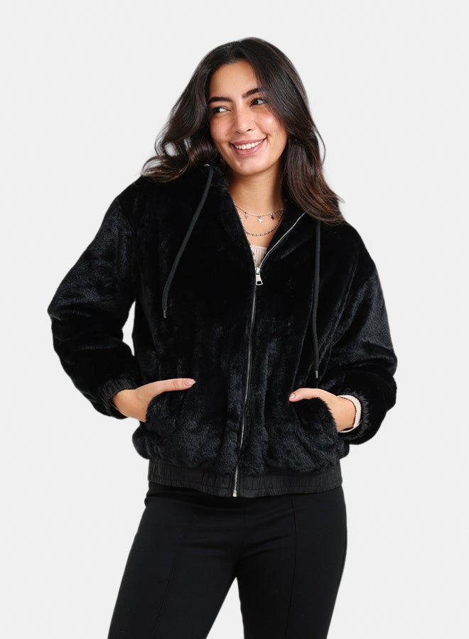 Carina جاكيت مريح بغطاء رأس - Image 1
