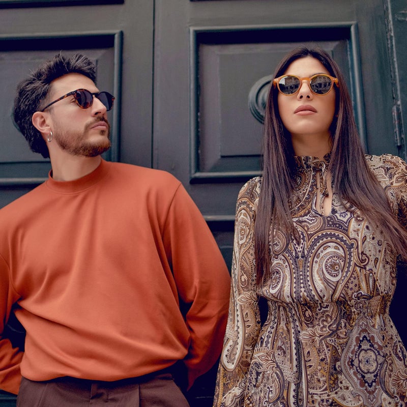 ZENOTTIC Polarized Round Sunglasses, Stylish Sunglasses for Men and Women Retro Classic, Multi-Style Selection - Image 2