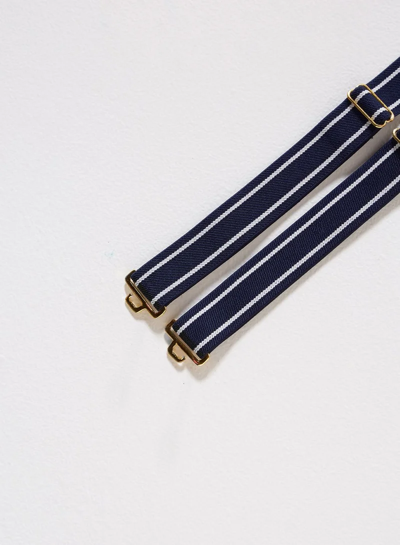 The Bra Lab Striped Removable Straps